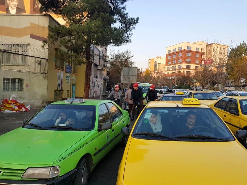 دوچرخهسواری شهردار تهران در سه شنبه های بدون خودرو