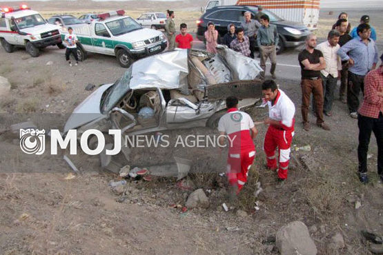 ۹ کشته در ۴ تصادف تعطیلات آخر هفته