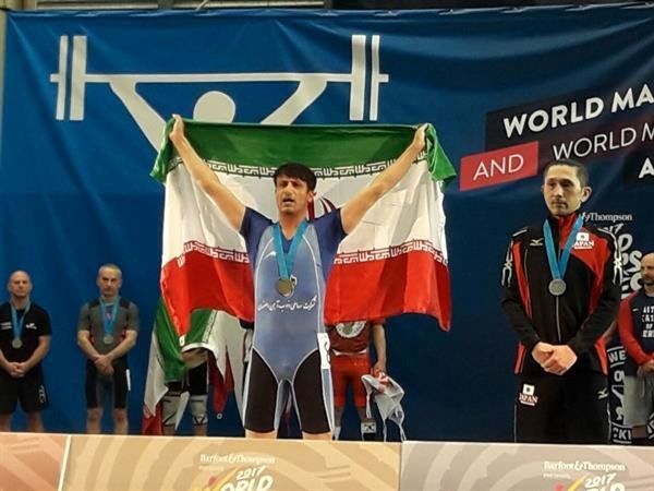 پنجمین مدال کاروان وزنهبرداری در المپیک پیشکسوتان