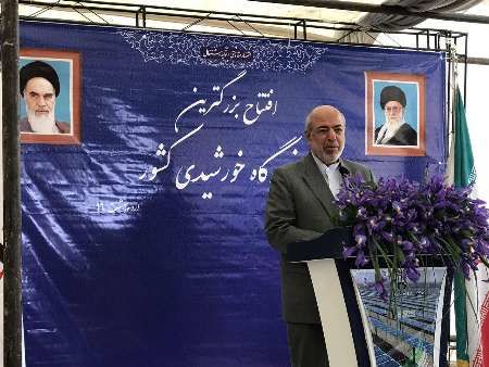 ظرفیتهای خوبی برای ساخت نیروگاههای خورشیدی در کشور وجود دارد
