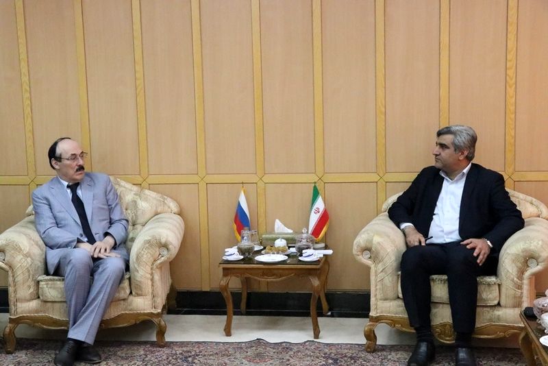 از همه ظرفیتها برای افزایش حجم مبادلات تجاری با روسیه استفاده می کنیم