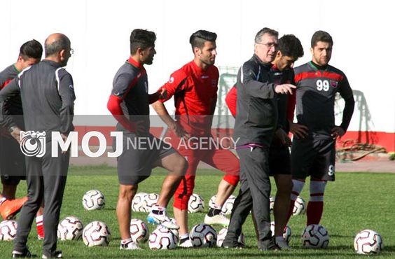 صرف ناهار پرسپولیسیها پیش از دیدار با سایپا