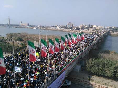 راهپیمایی ۲۲ بهمن در ۱۲۰ نقطه از خوزستان برگزار میشود