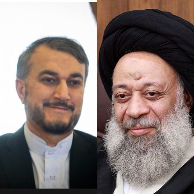 امیرعبداللهیان با آیتالله جزایری دیدار کرد