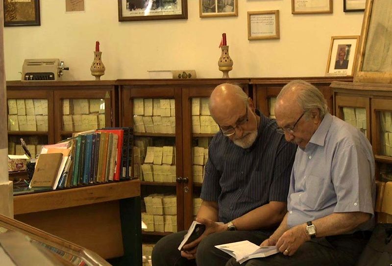۲ استاد زبان فارسی در قالب نمایش مستند