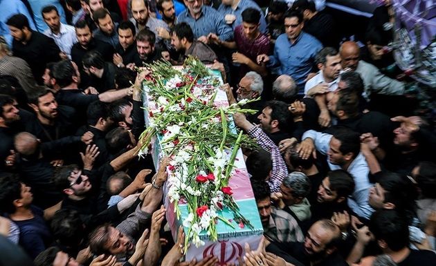 پیکر شهید «سید علی احمد جعفری» در حرم مطهر رضوی تشییع شد