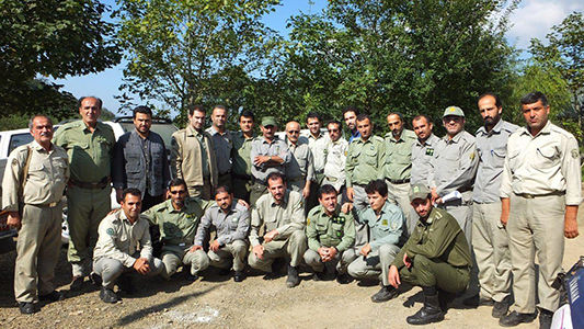 سرشماری مرال در زیستگاههای حوزه شهرستان سیاهکل