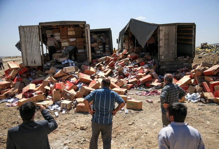 ۹۰۰ میلیون تومان کالای قاچاق امحا شد