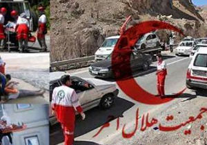 امداد رسانی هلال احمر استان اصفهان به 468 حادثه دیده در ۱۰ روز نخست نوروز