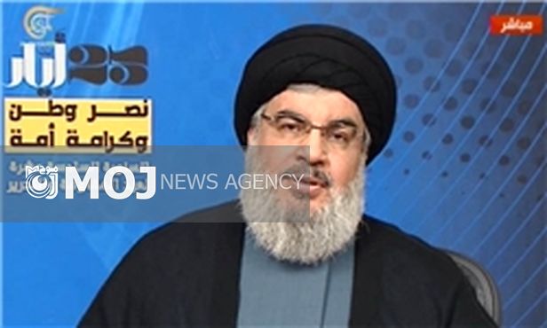 سید حسن نصرالله در روز جهانی قدس سخنرانی تلویزیونی میکند