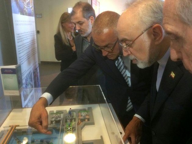 رئیس سازمان انرژی اتمی از بزرگترین مراکز هسته ای ایتالیا دیدار کرد