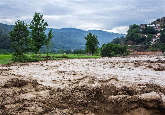 راه ارتباطی ۲ روستای علیآبادکتول مسدود است