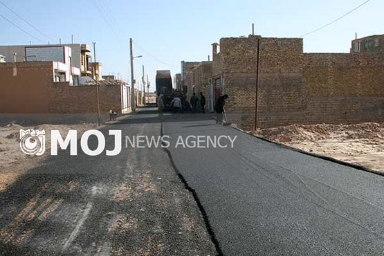 رشد دو برابری در اجرای عملیات آسفالت کرمانشاه