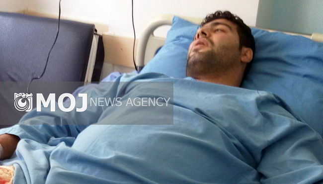 بوکسور سانحه دیده گیلانی از بیمارستان مرخص شد