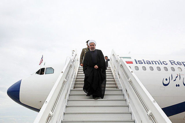 روحانی وارد پاکستان شد