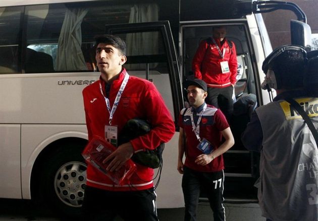 پرسپولیسیها وارد تبریز شدند