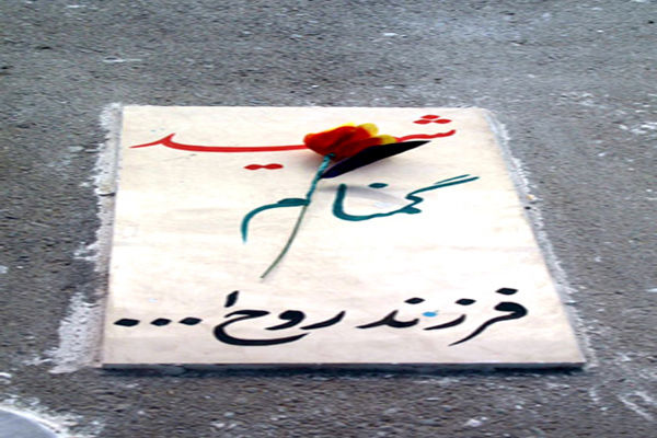 تشییع دو شهید گمنام در بخش سلفچگان قم