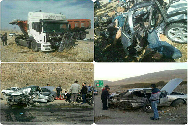 82 درصد از تصادفات فوتی در اصفهان بدلیل نبود تجهیزات ایمنی در خودروهاست