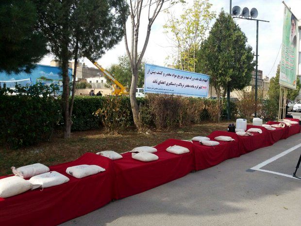 کشف مواد مخدر جاسازیشده در بیل مکانیکی در کرمانشاه