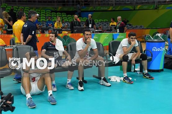 والیبالیستهای ایران با المپیک ریو وداع کردند
