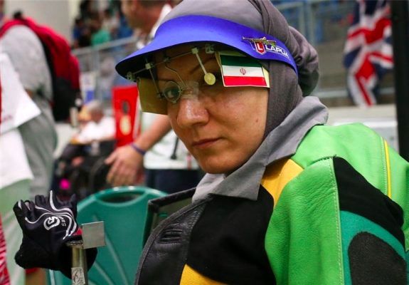 حضور بانوی لرستانی در مسابقات تیراندازی جامجهانی معلولین