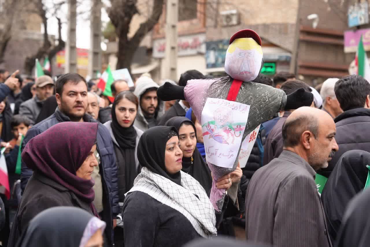 راهپیمایی 22 بهمن کرمانشاه