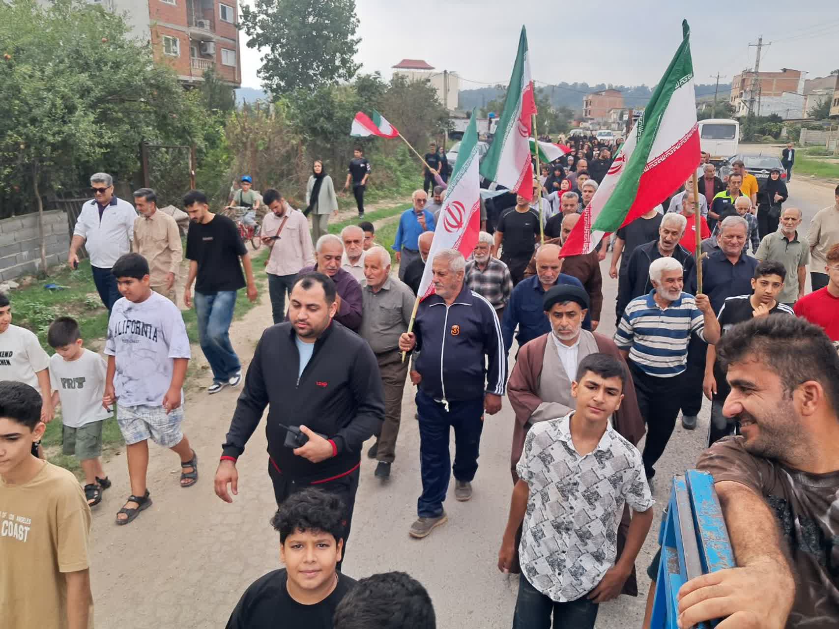 همایش پیاده روی خانوادگی در نکا