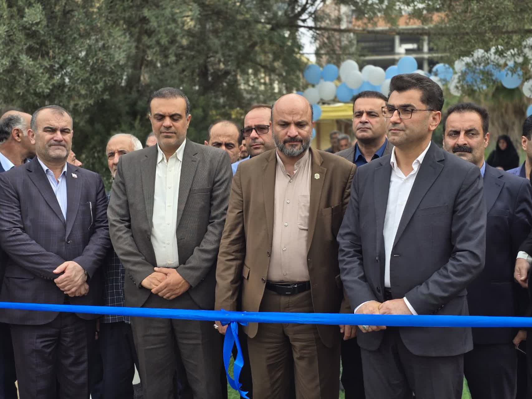 افتتاح طرح با حضور معاون وزیر آموزش وپرورش در نکا