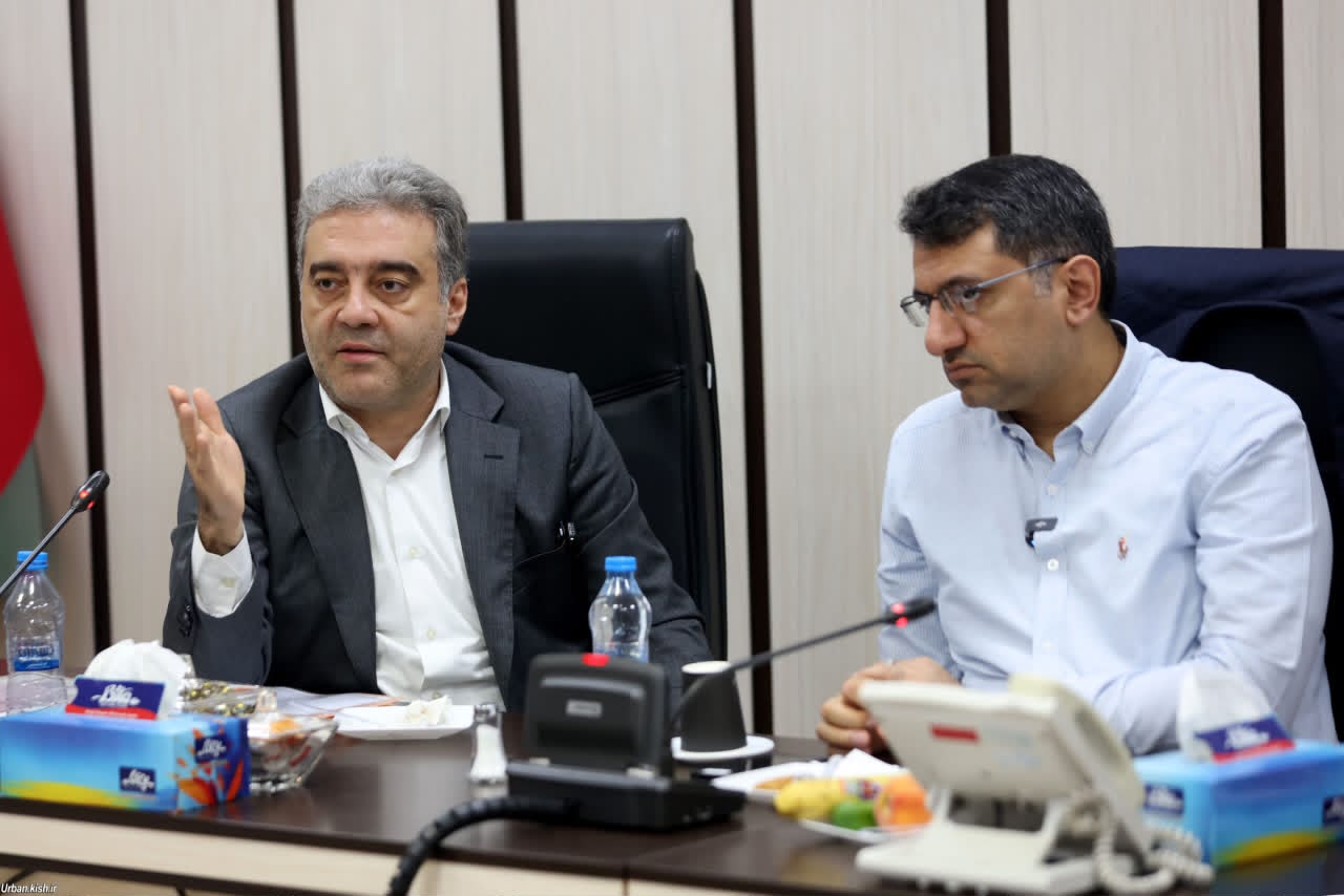 بازدید کبیری از شرکت عمران کیش
