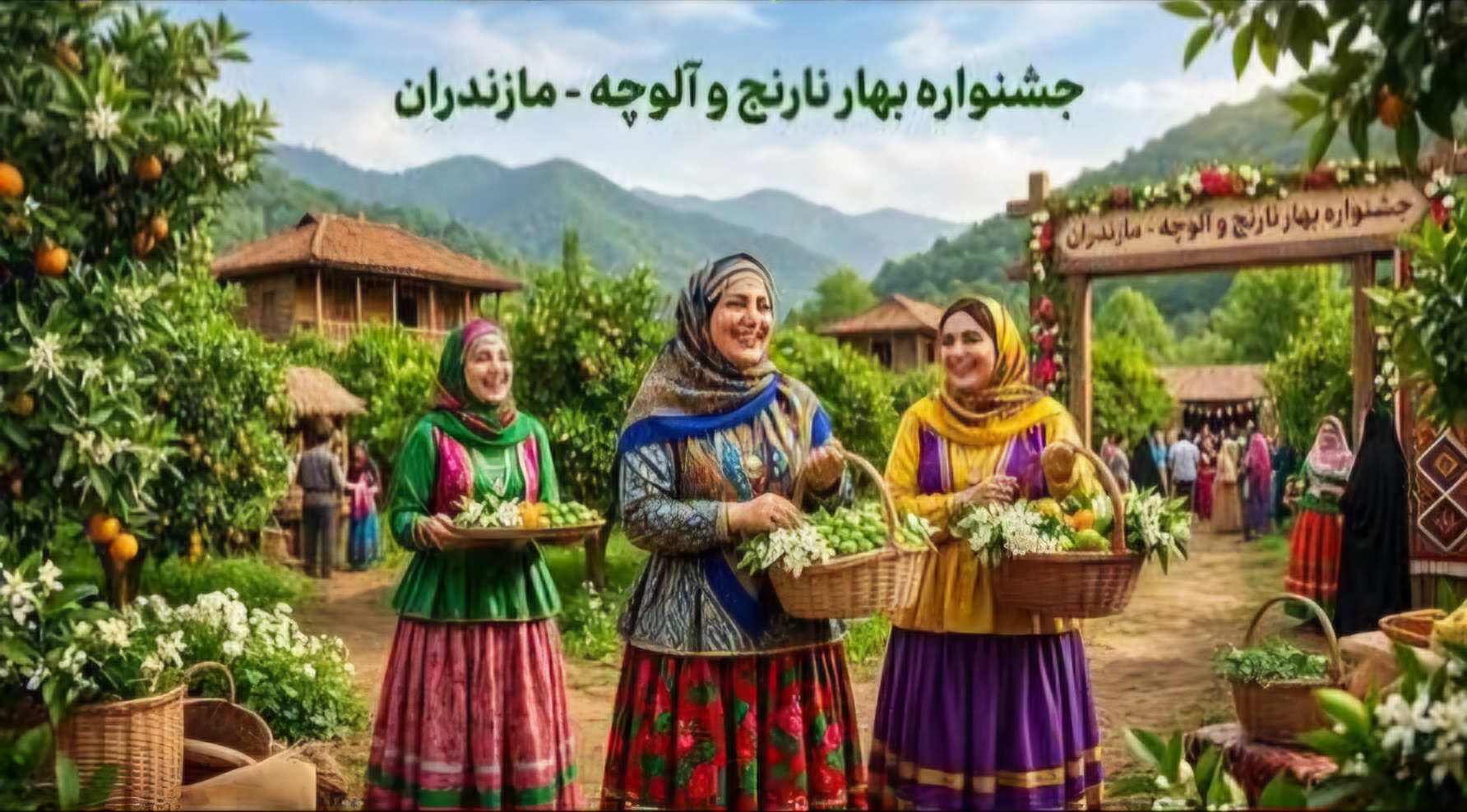 جشنواره بهار نارنج بابل