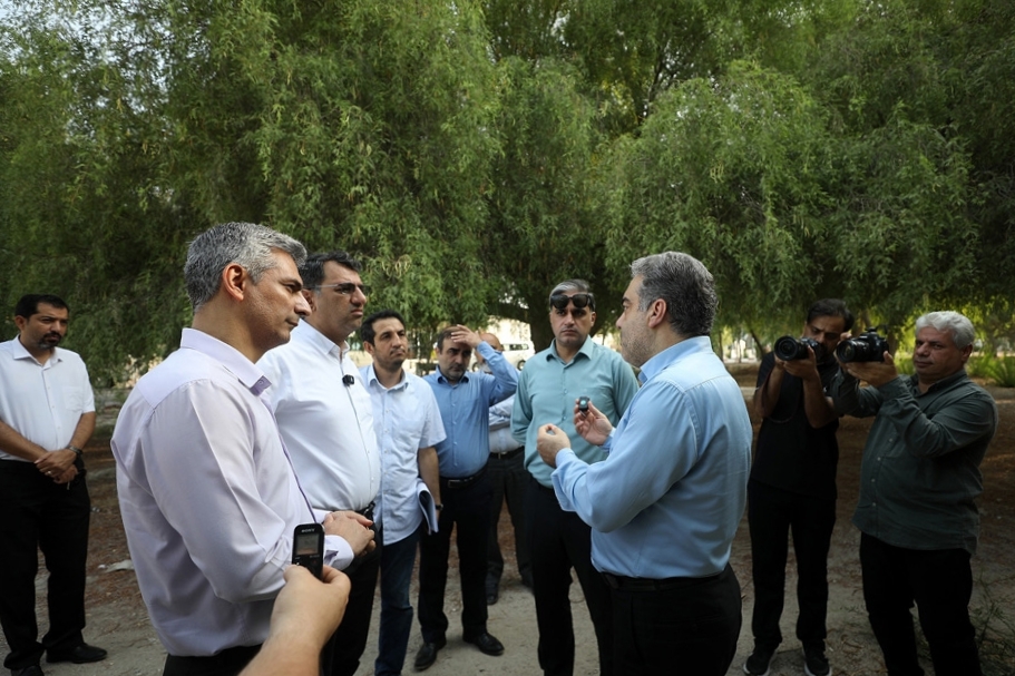 بازدیدمیدانی کبیری از سطح شهر کیش