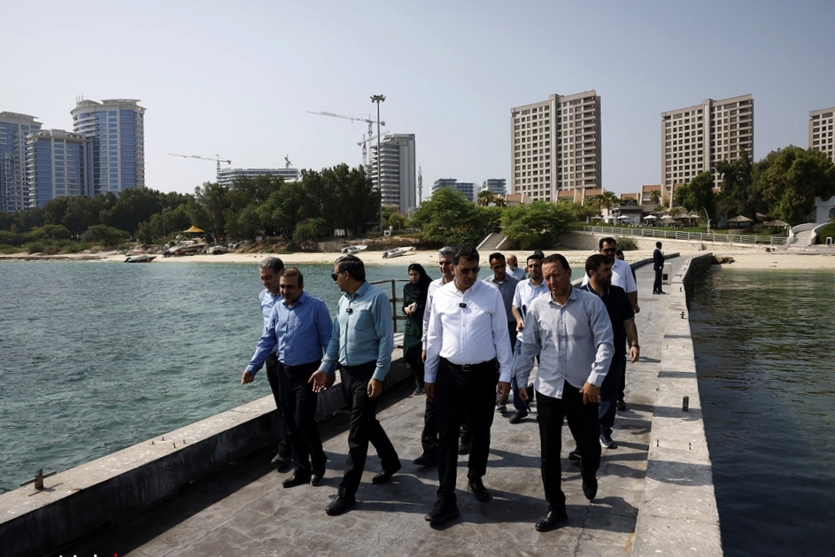 بازدیدمیدانی کبیری از سطح شهر کیش