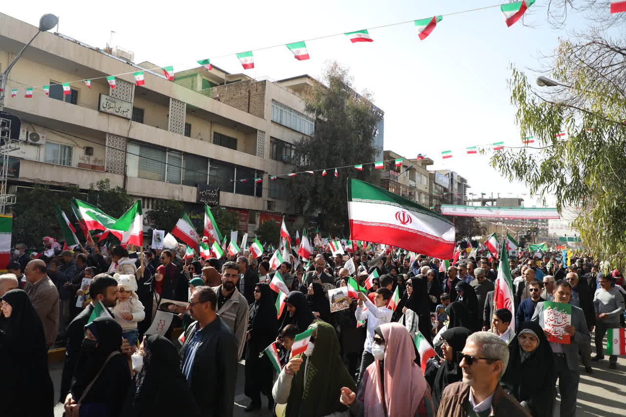 راهپیمایی ۲۲ بهمن _ شیراز