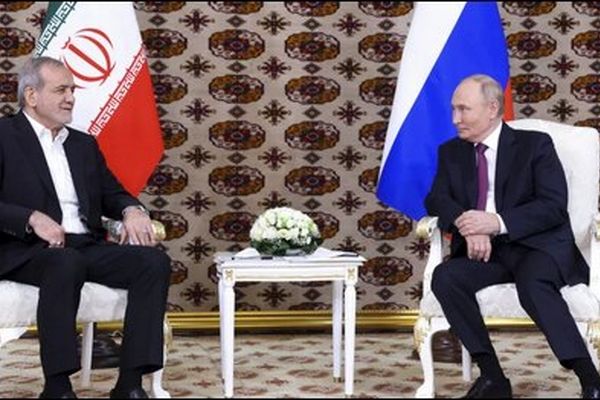 پوتین و پزشکیان در ترکمنستان دیدار می‌کنند