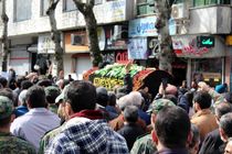 پیکر اسوه خضوع و مهربانی گیلان ایت الله رودباری تشییع و تدفین شد/الوداع الوداع وعده دیدار ما کربلا+عکس