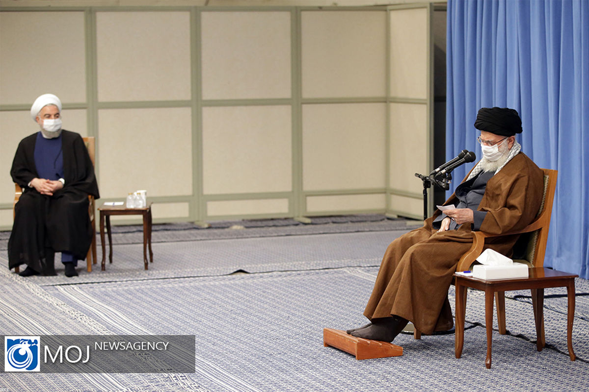 جلسه ستاد ملی مقابله با کرونا در حضور مقام معظم رهبری