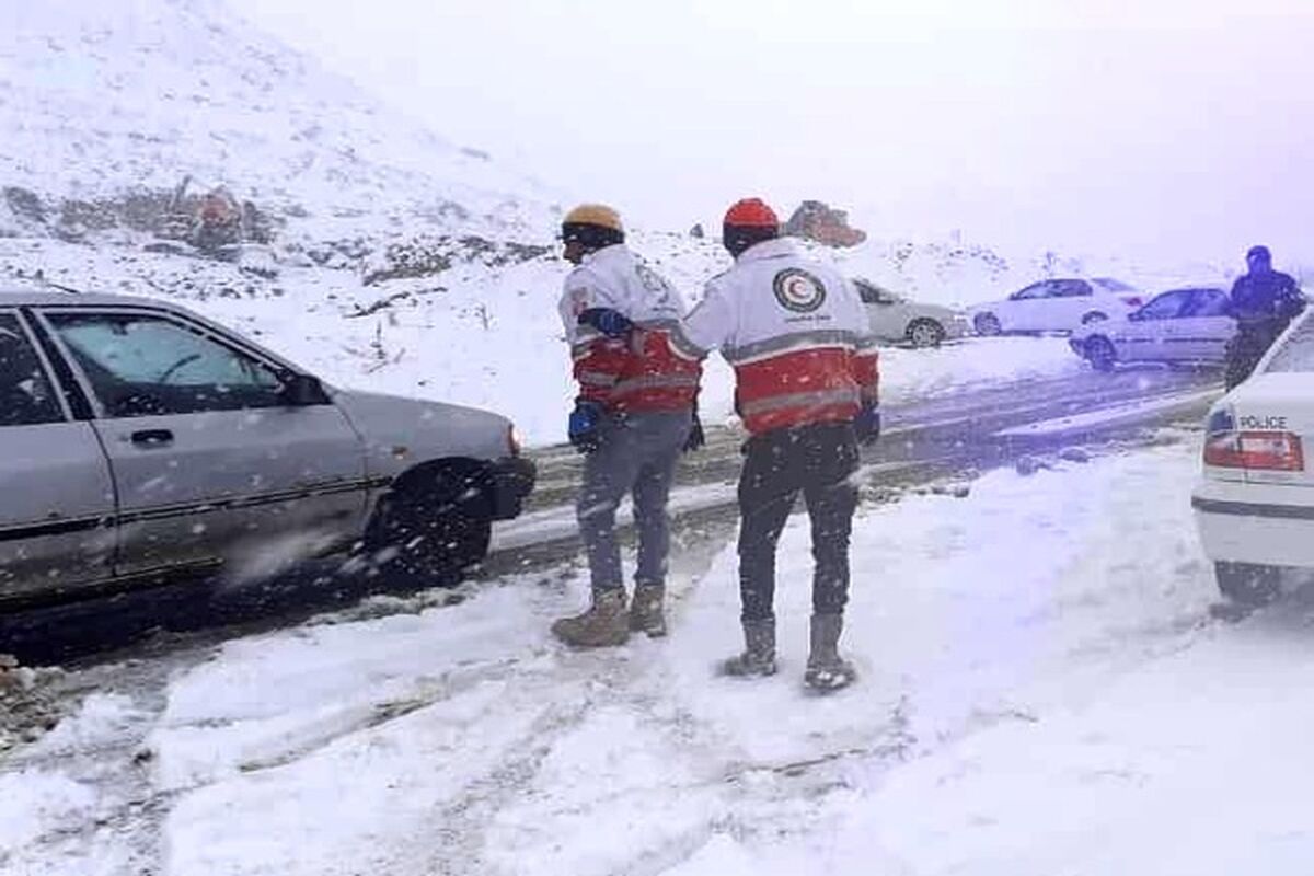 جاده برفی