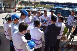 مانور بازرسی از کارگاه های پرخطر استان