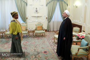 دیدار رییس مجلس نمایندگان آفریقای جنوبی با رییس جمهور