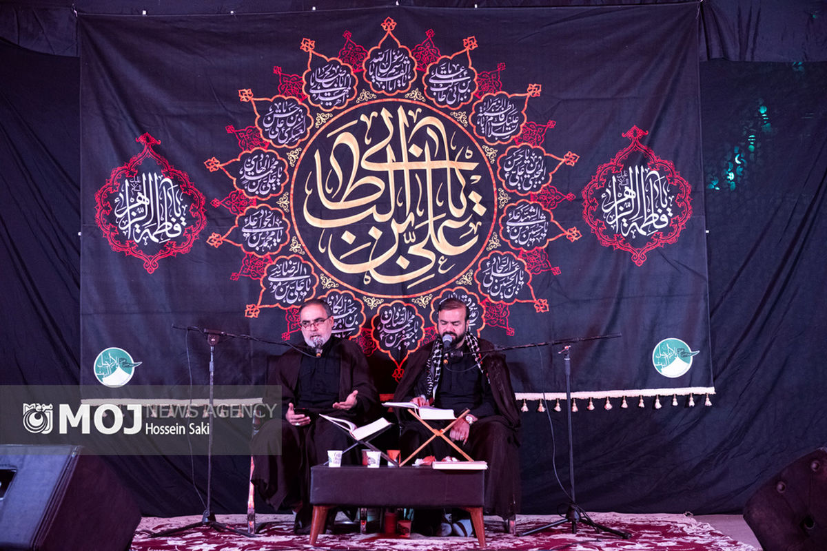 مراسم احیای شب نوزدهم ماه مبارک رمضان در گلزار شهدای بهشت زهرا تهران