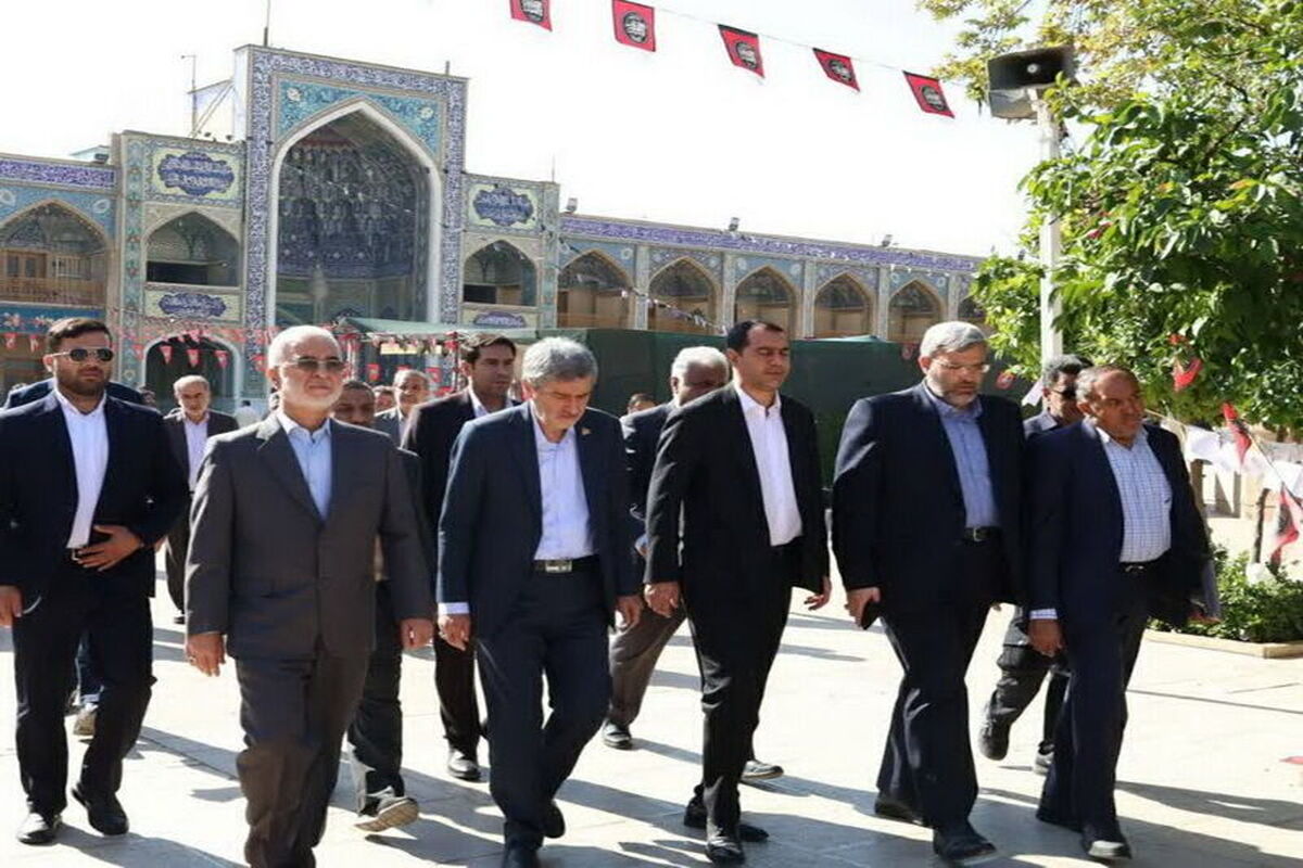 وزیر کشور در شیراز