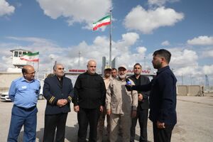 روند عبور مسافران و انتقال کالا در مرز چذابه بدون مشکل ادامه دارد