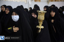 حرکت دسته عزاداری در سالروز رحلت حضرت معصومه(س) در قم