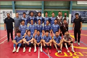 تیم فوتسال شهدای مدافع حرم کرمانشاه قهرمان لیگ برتر امیدهای ایران شد