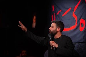 مداحی «رو‌ خاک داغ صحرایی»  ویژه تاسوعای حسینی با صدای حسین طاهری + فیلم