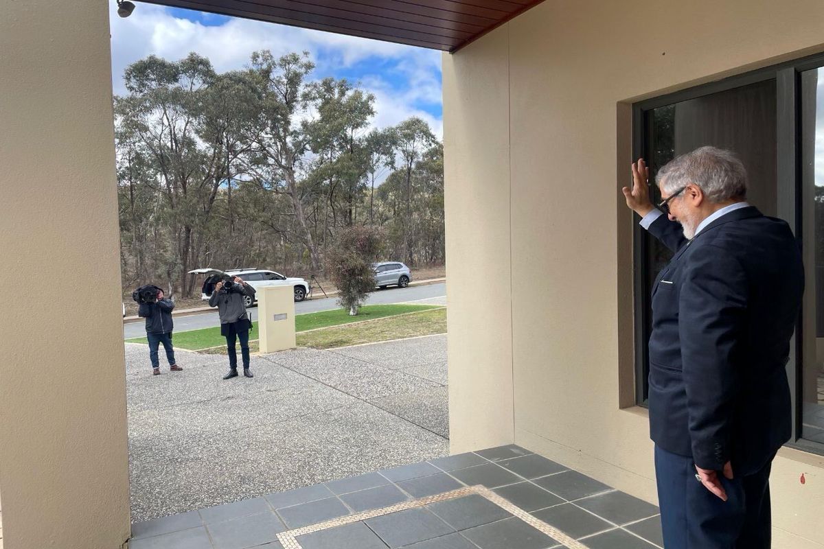 احمد صادقی، سفیر ایران در استرالیا