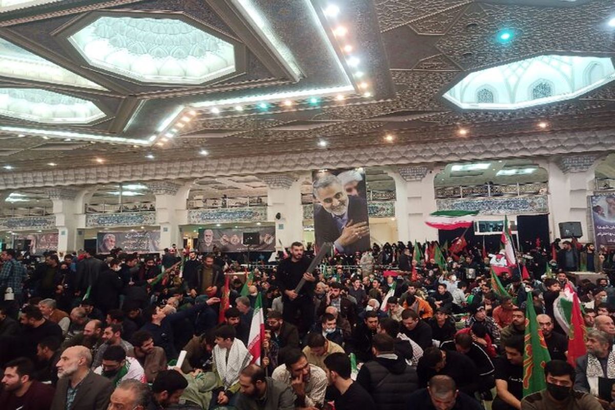 مراسم سومین سالگرد سردار سلیمانی