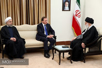 دیدار مقام معظم رهبری با نخست‌وزیر سوئد