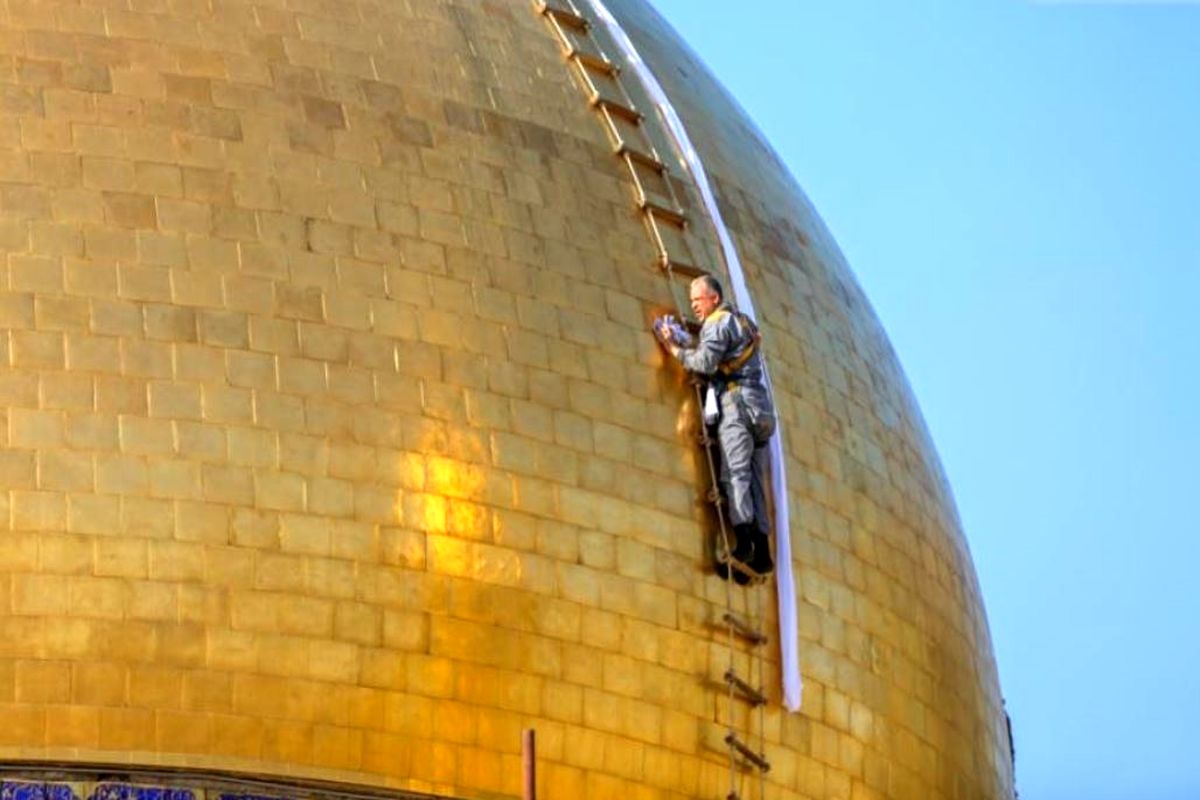 گنبد حرم امیرالمؤمنین (ع)