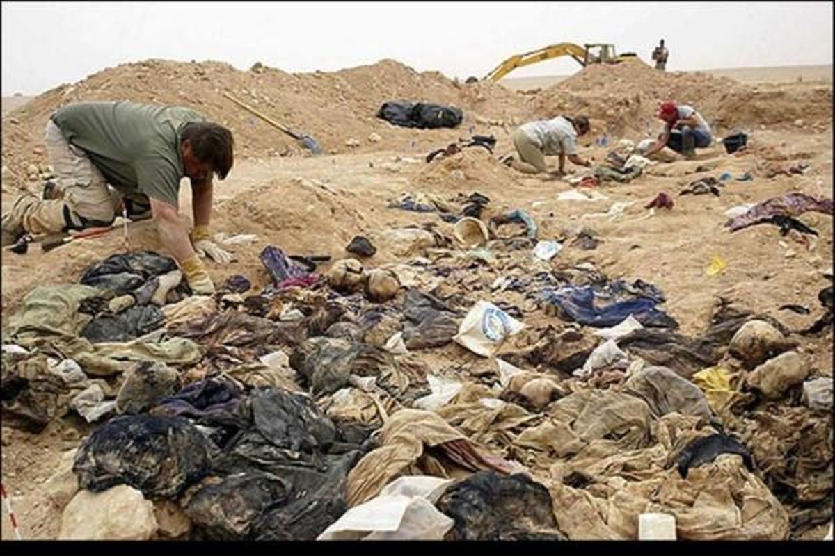 کشف یک گور جمعی داعش
